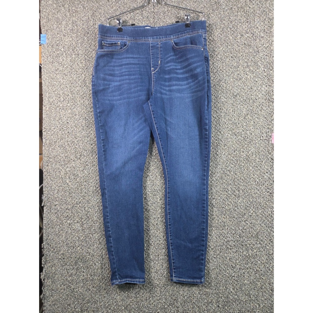 Signature‎ Levi Strauss Skinny Jeans Womens 33x30 Blue Pull On Totally Shaping